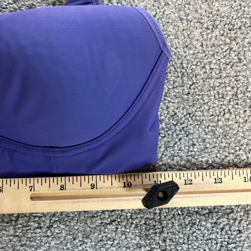 Lululemon Run Times Sports Bra Womens 32D Purple High Support Padded Adjustable - Picture 12 of 12